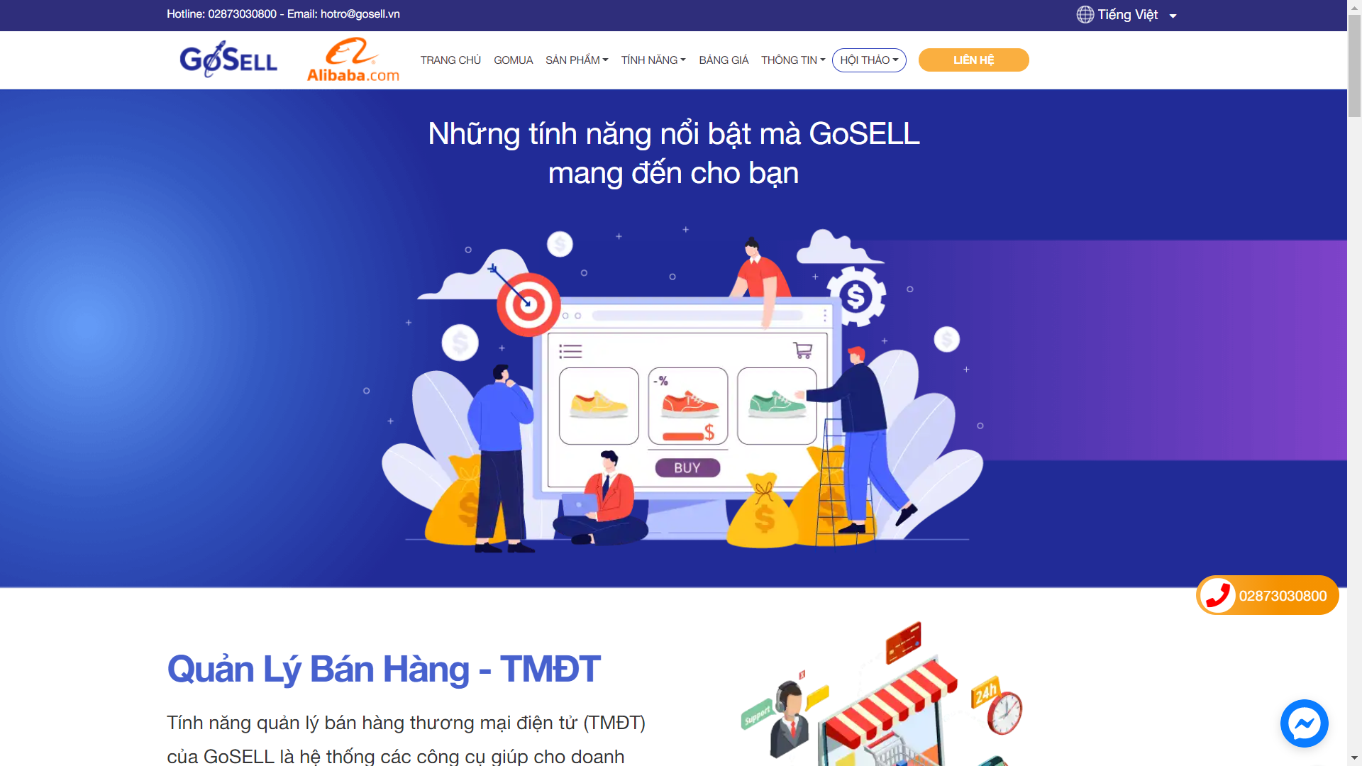Website của GoSELL